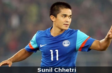 Footballer Sunil Chhetri wins award