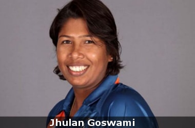 Indian cricketer Jhulan Goswami breaks record