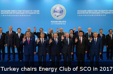 Turkey chairs Energy Club of SCO in 2017