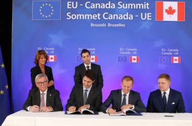 Free trade deal between EU & Canada 