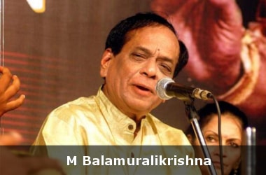 M. Balamuralikrishna, veteran India Carnatic vocalist, dies