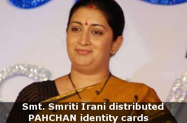 Now, PAHCHAN Identity cards for artisans