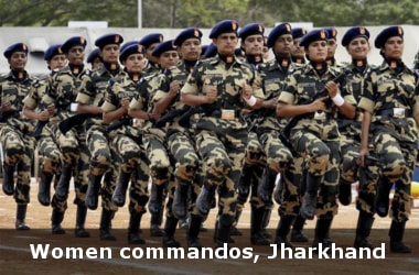 Women commandos deployed against Naxals for first time in Jharkhand