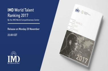 India 51<sup>st</sup> on IMD Talent Rankings