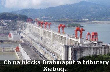 China blocks Brahmaputra tributary Xiabuqu