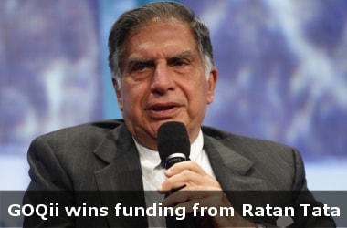 GOQii wins funding from Ratan Tata