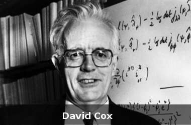 David Cox - Inaugural recipient of International Prize in Statistics