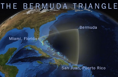 Strange clouds over Bermuda Triangle responsible for vanished ships & planes?