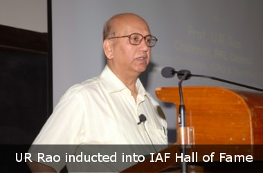 UR Rao, first Indian to be inducted into IAF Hall of Fame