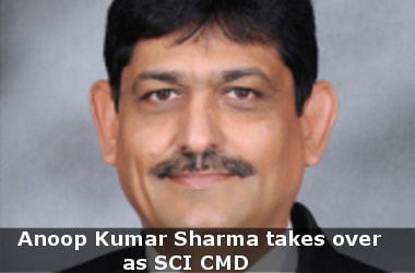 Anoop Kumar Sharma takes over as SCI CMD