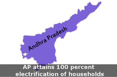 AP attains 100 percent electrification of households