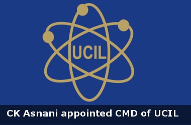 CK Asnani appointed CMD of UCIL
