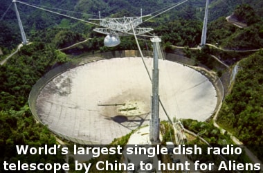 World’s largest single dish radio telescope by China to hunt for Aliens