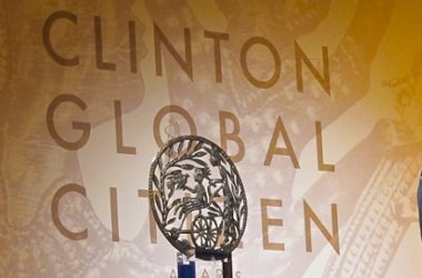 Adi Godrej conferred the 10th Annual Clinton Global Citizen Award