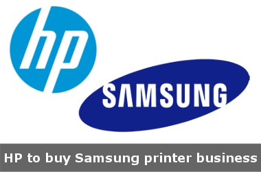 HP to buy Samsung printer business