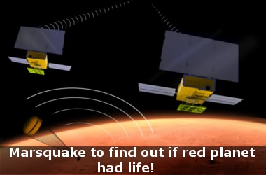 Marsquake to find out if red planet had life!