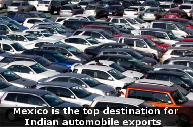 Mexico, top destination for Indian automobile exports