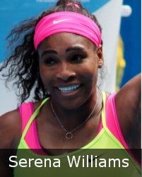 Serena William’s 308 grand slam victories