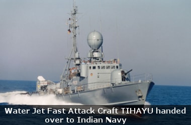 Water Jet Fast Attack Craft TIHAYU handed over to Indian Navy
