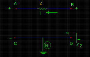 Port Network Schematic (From node 'B' to Ground).png